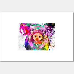 Pig Grunge Posters and Art